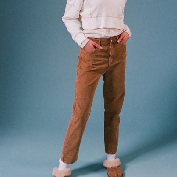 Waisted Straight Leg Cargo Pant Jean 
